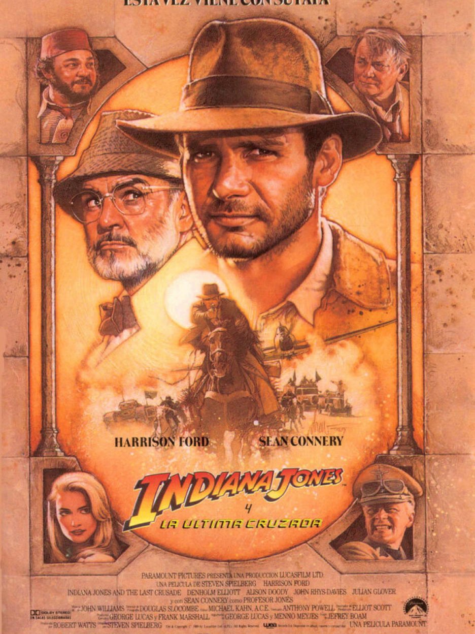 Cartel de la película de Indiana Jones