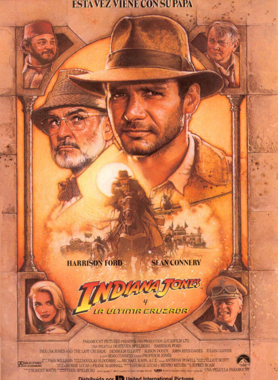 Cartel de la película de Indiana Jones