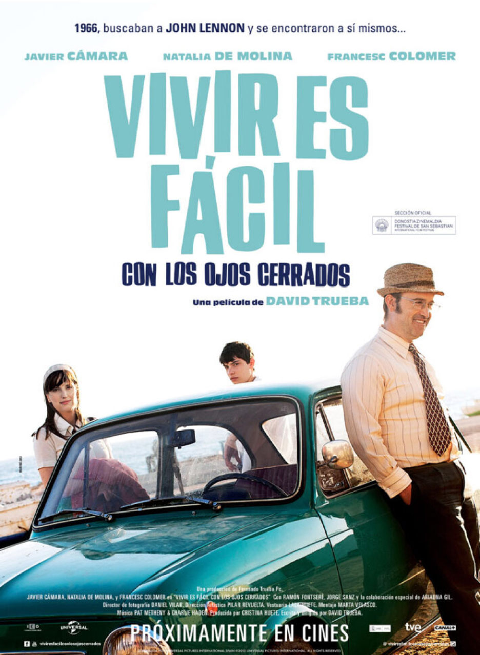 Cartel de la película Vivir es fácil con los ojos cerrados