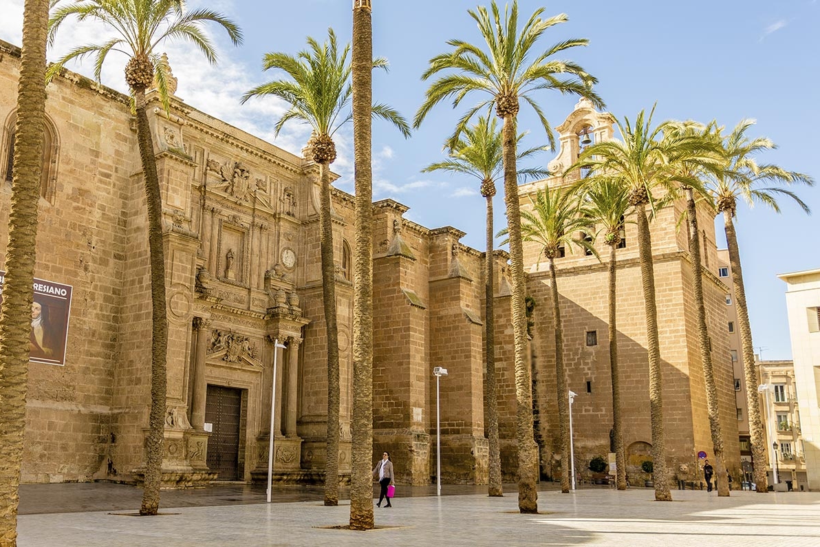 Exterior de la Catedral de Almería